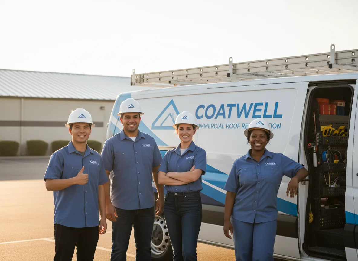 Commercial roof coating company in Talmage, KS